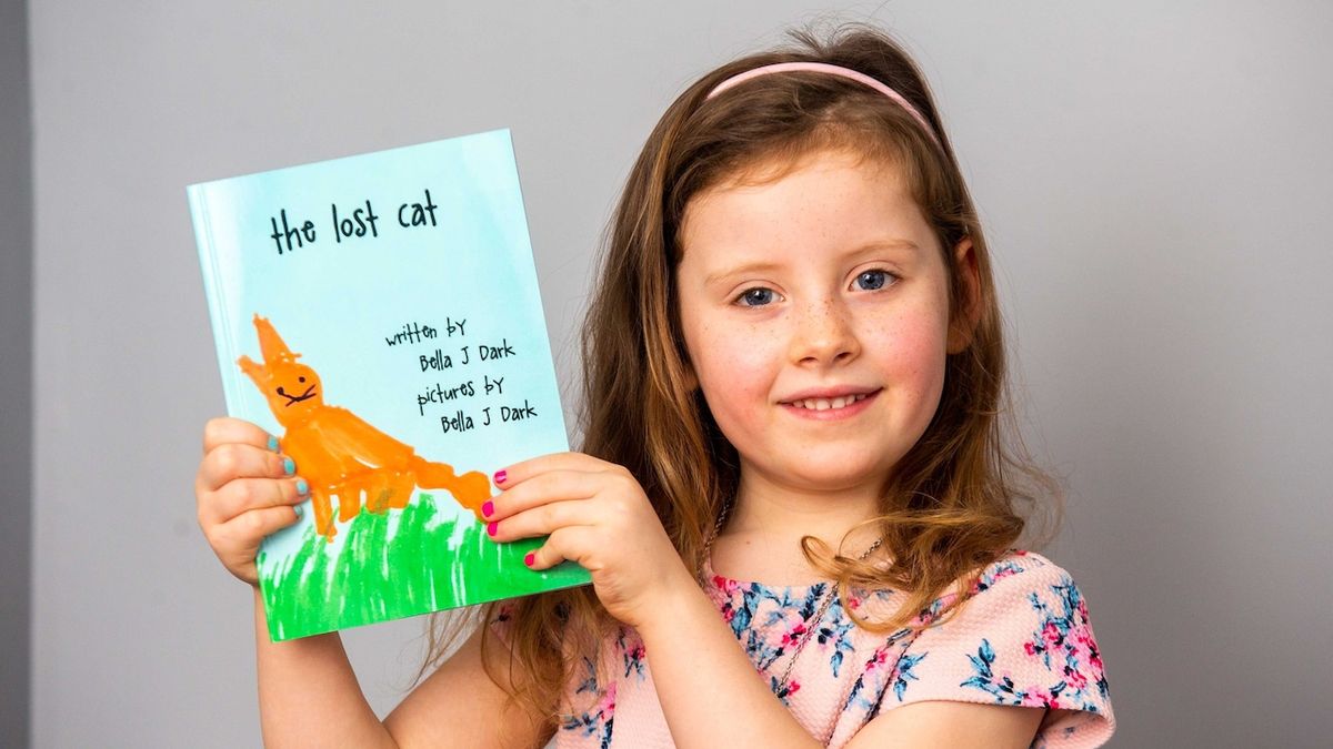 Pětiletá Britka vydala vlastní knihu. Stala se světovou rekordmankou